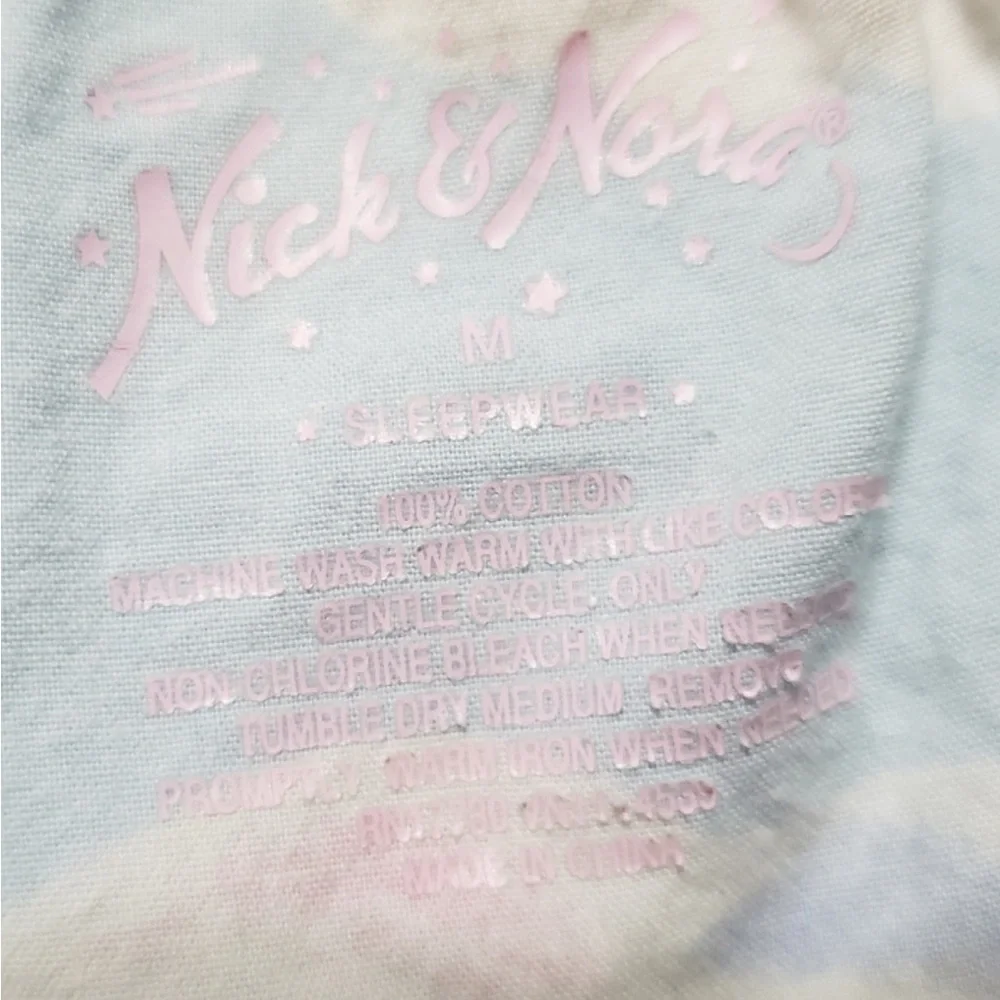 Nick & Nora Kids Pajama Set - Light Blue with Pink Flying Pigs - Picture 10 of 10